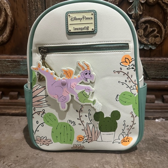 Disney Parks Figment 2023 Flower And Garden Festival Mini Lounge Fly Backpack